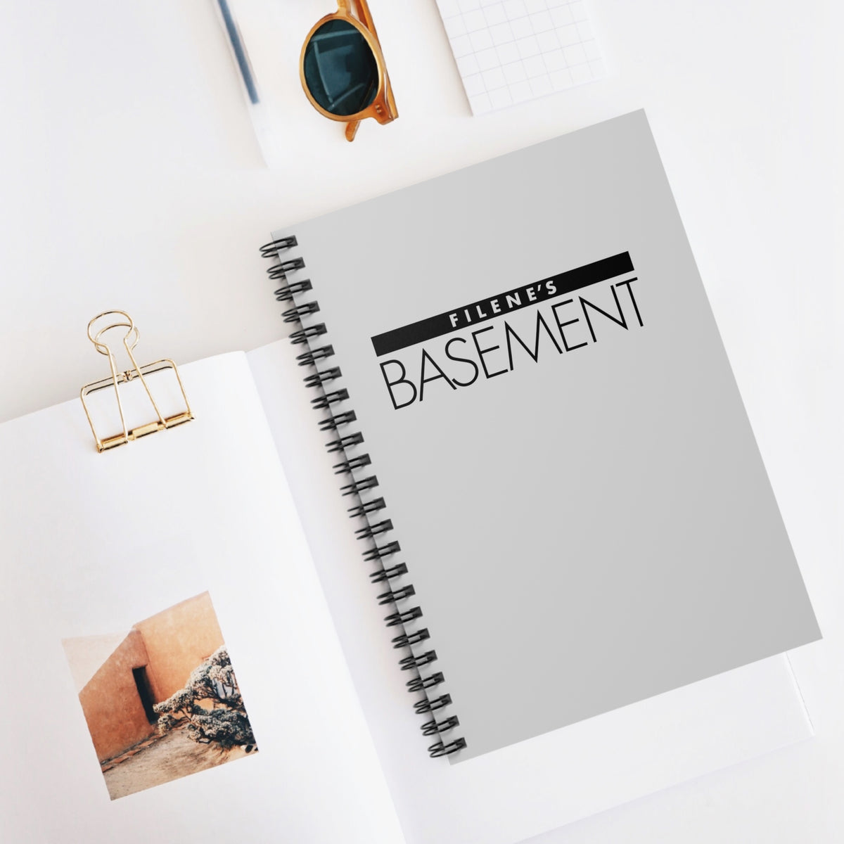 Filene's Basement Spiral Notebook