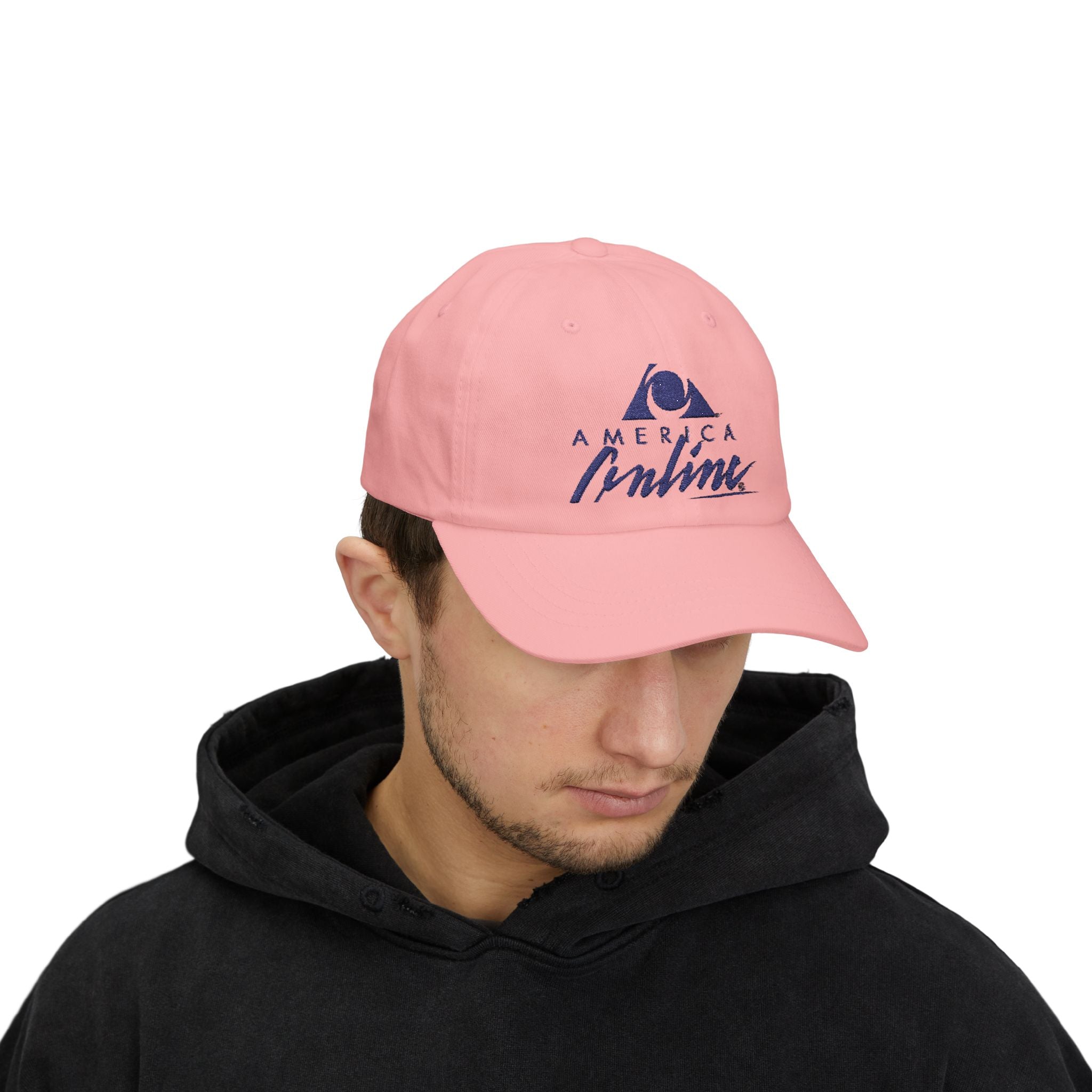 America Online (AOL) Embroidered Dad Cap Hat
