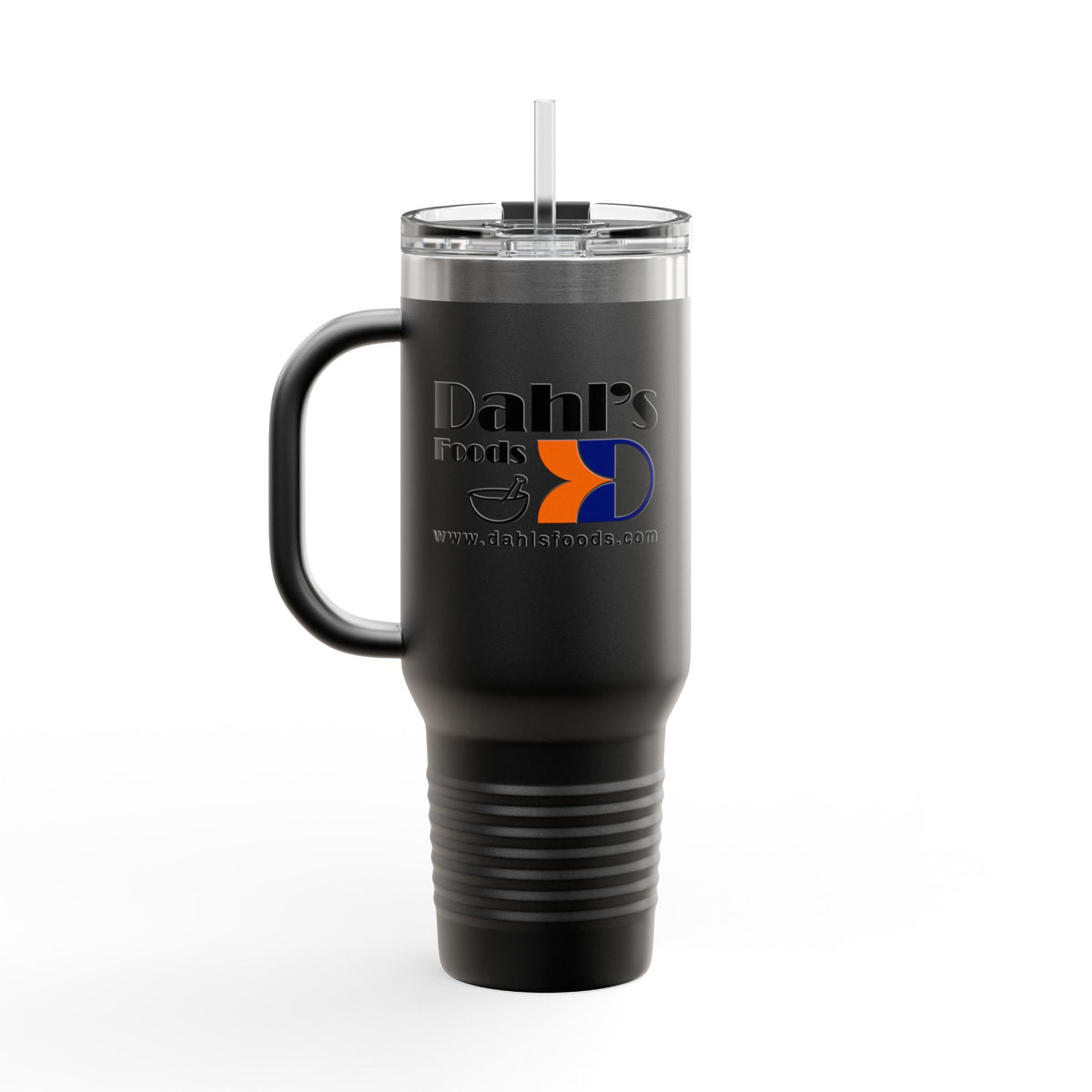 Dahl's Foods 40oz Insulated Travel Mug Stainless Tumbler