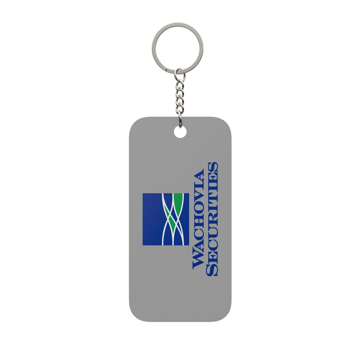 Wachovia Securities Double-Sided Keychain Charm