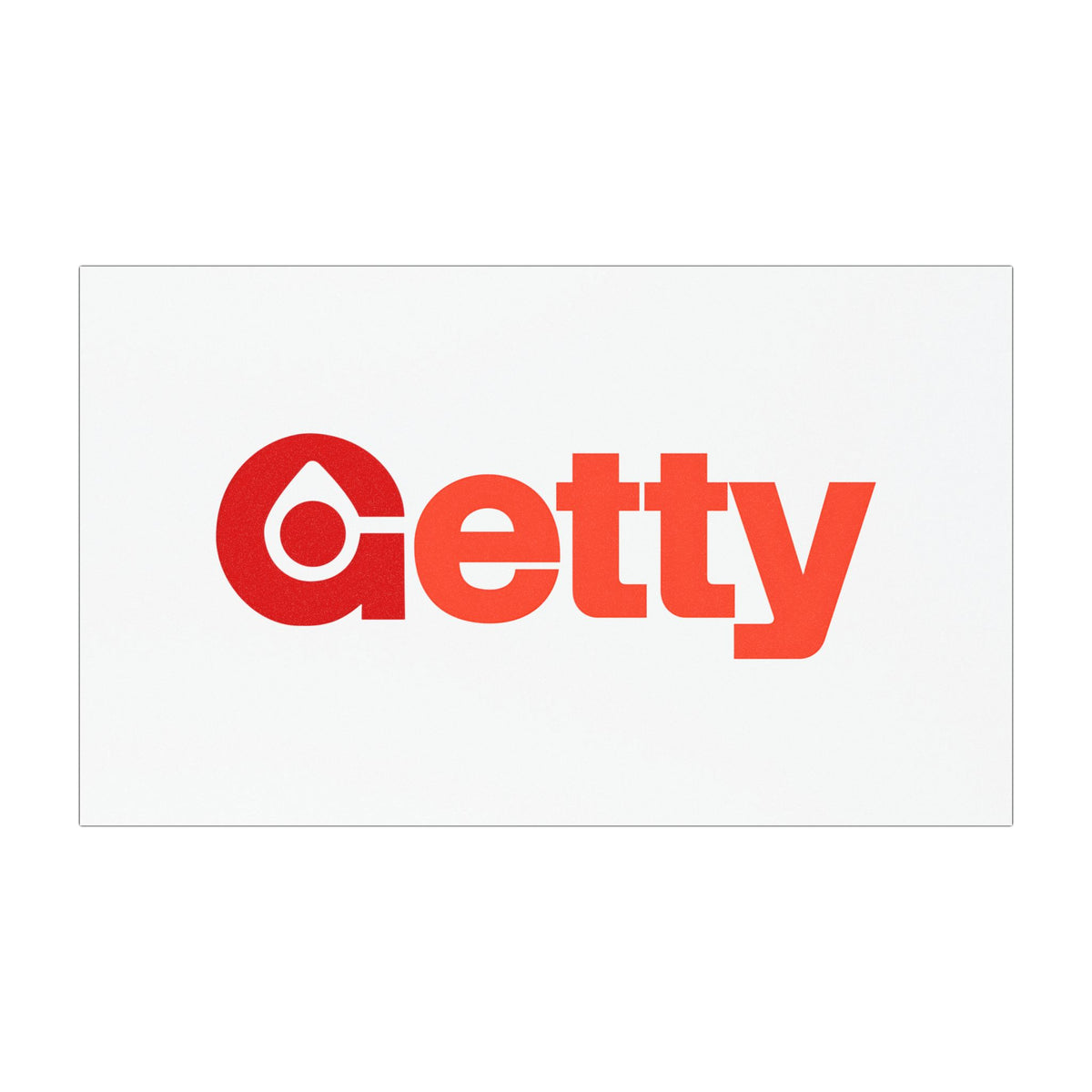 Getty Oil Car Magnet