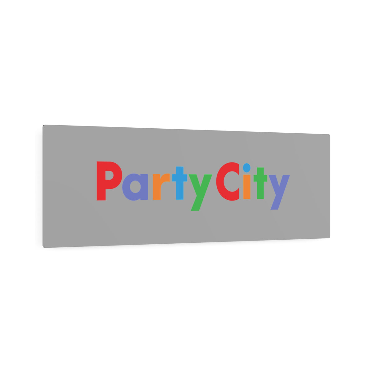 Party City Metal Sign