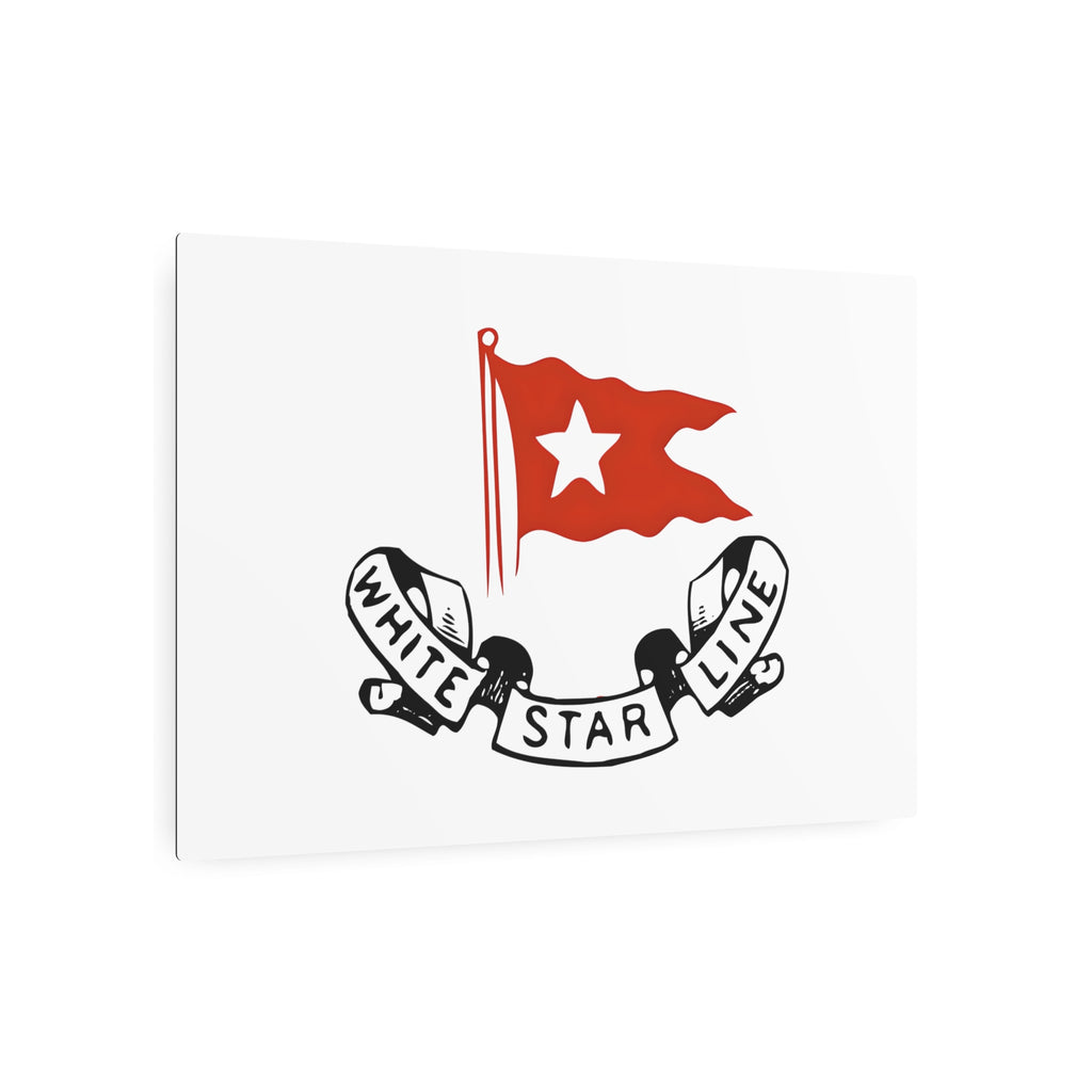 White Star Line Metal Sign