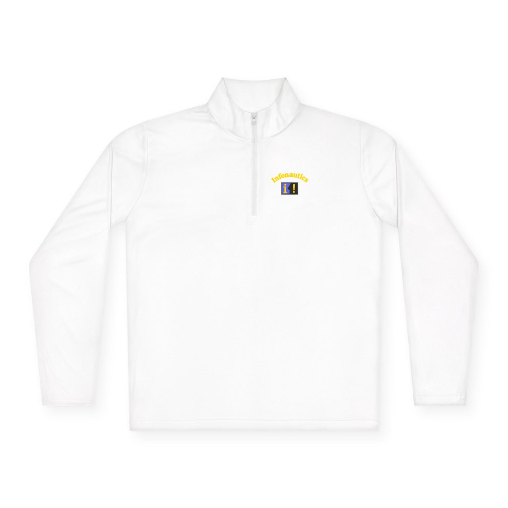 Infonautics Unisex Quarter Zip Pullover