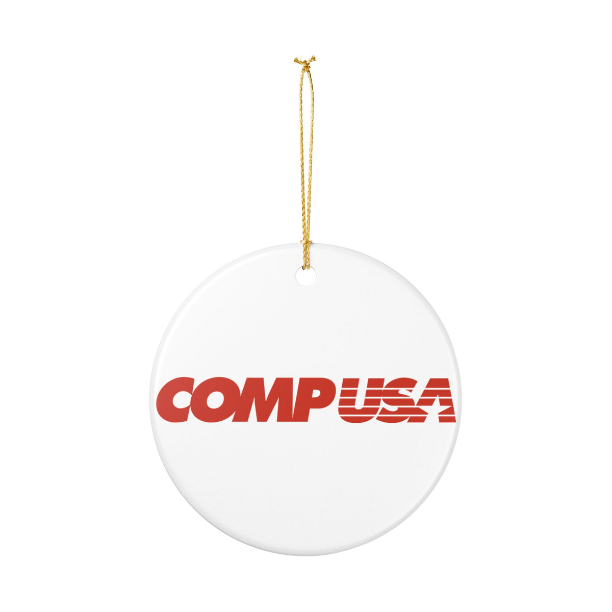 CompUSA Ceramic Ornament