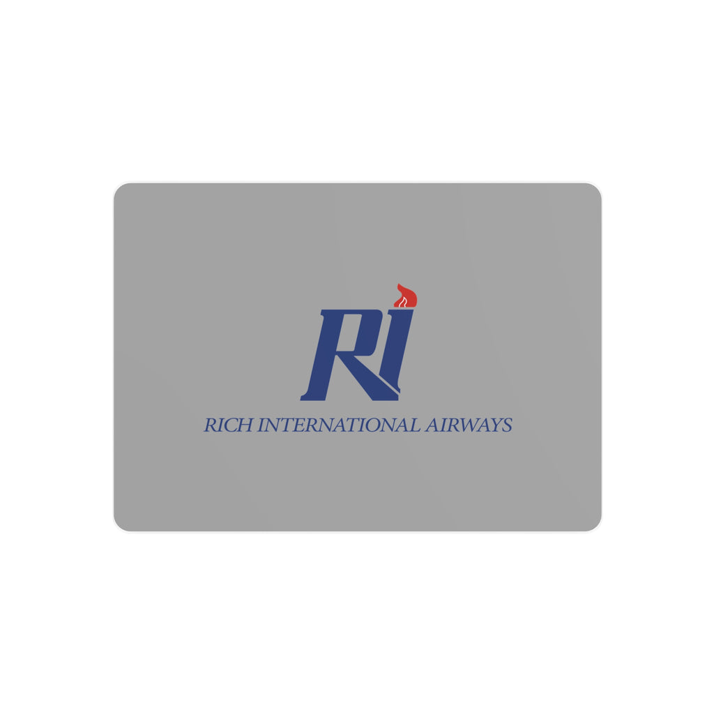 Rich International Airways Metal Sign