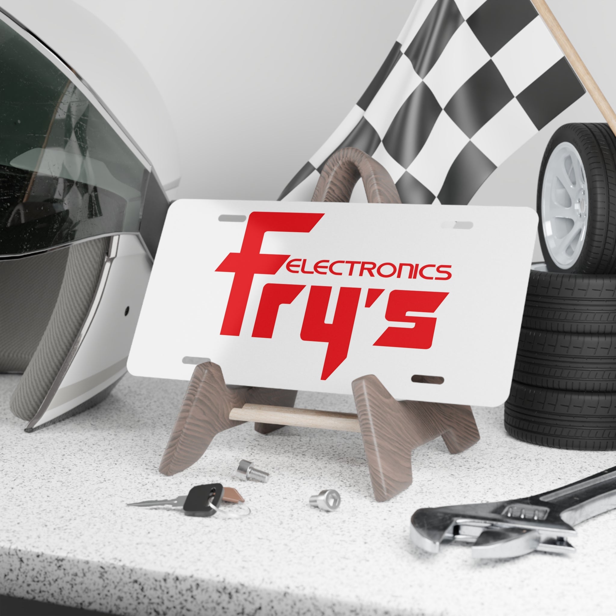 Fry's Electronics, Inc. Vanity License Plate
