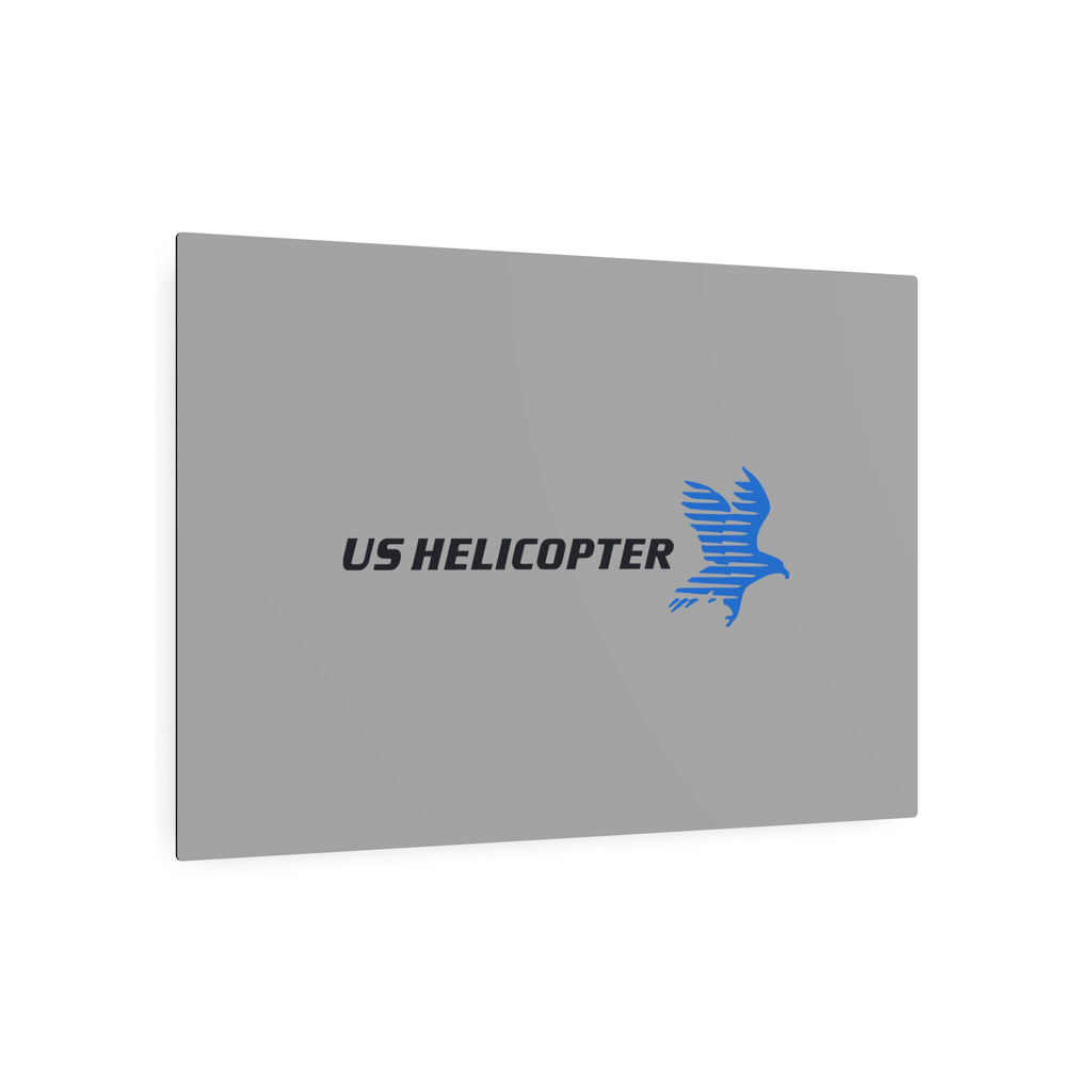 US Helicopter Metal Sign