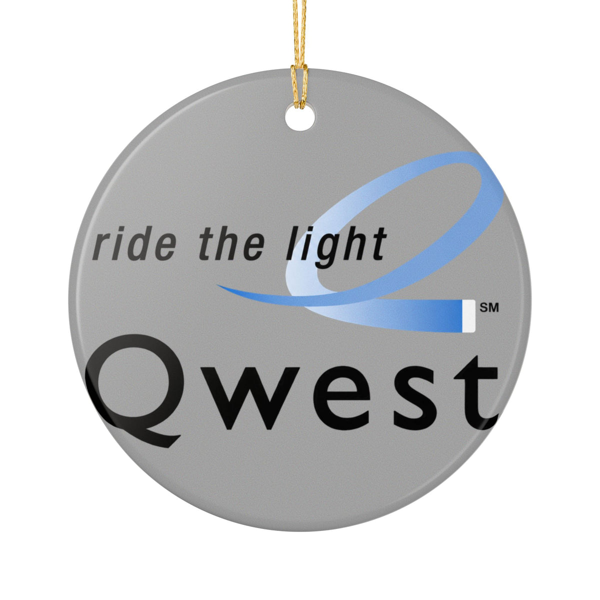 Qwest Ceramic Ornament