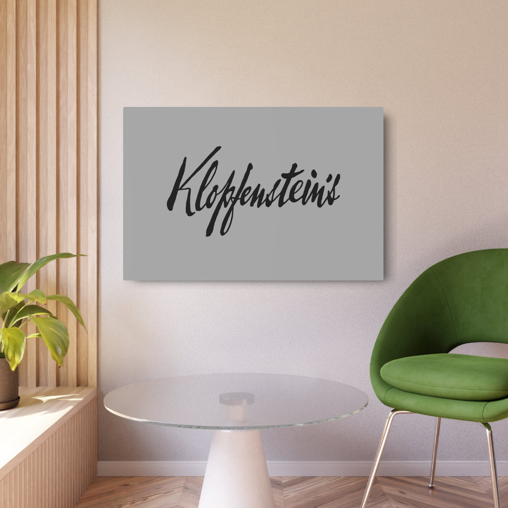Klopfenstein's Metal Sign