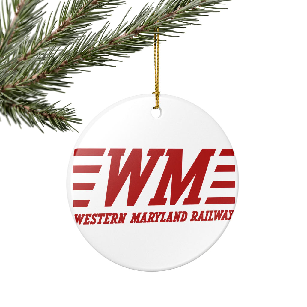 Western Maryland Railway Ceramic Ornament