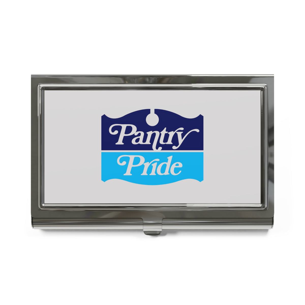 Pantry Pride Metal Business Card Holder