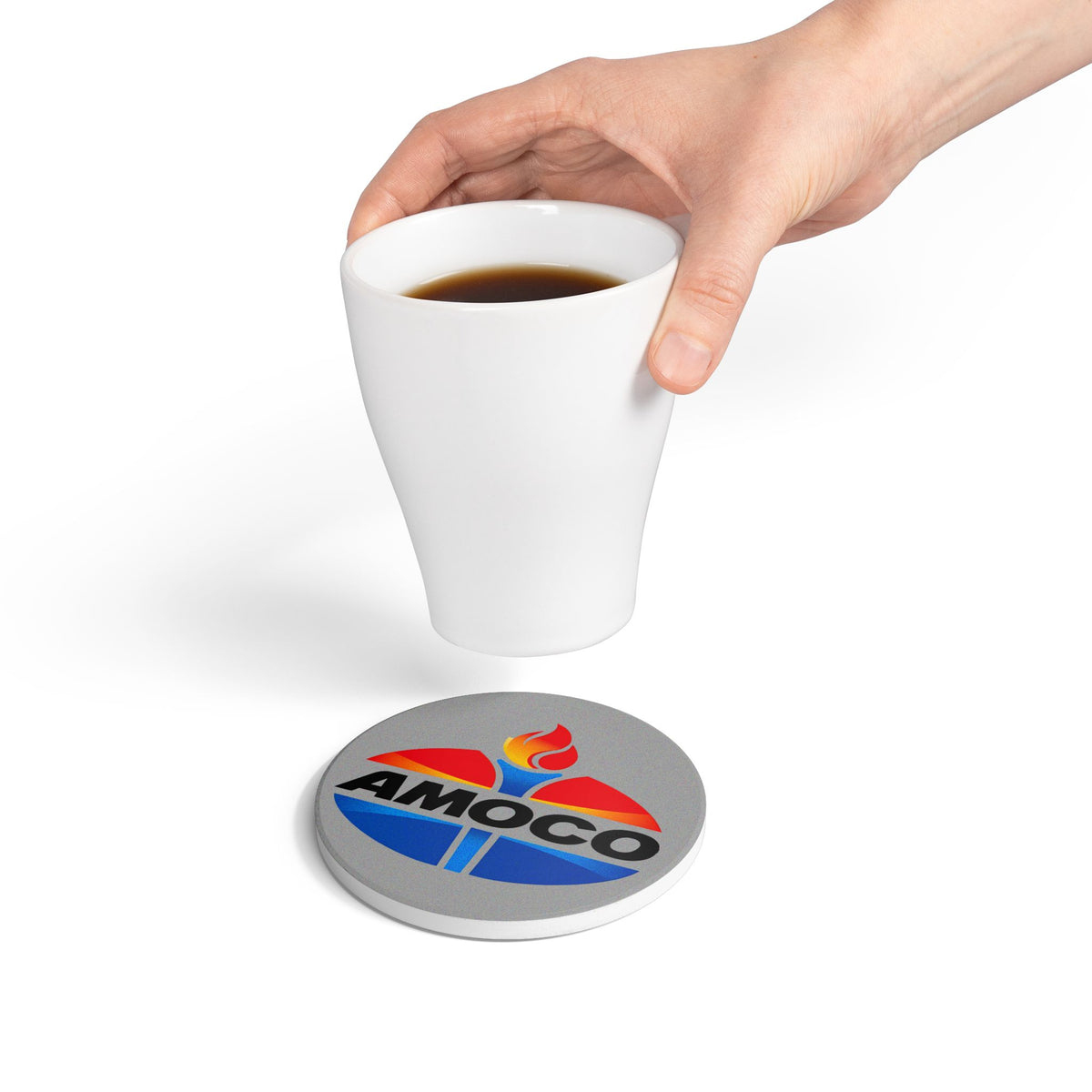 Amoco Ceramic Coaster