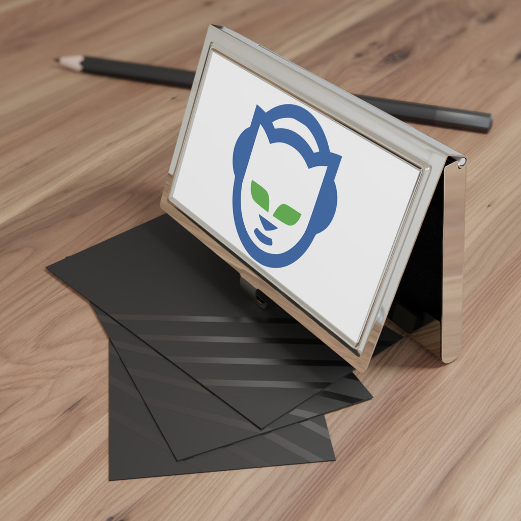 Napster Metal Business Card Holder