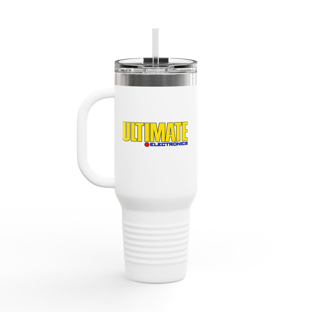 Ultimate Electronics 40oz Insulated Travel Mug Stainless Tumbler