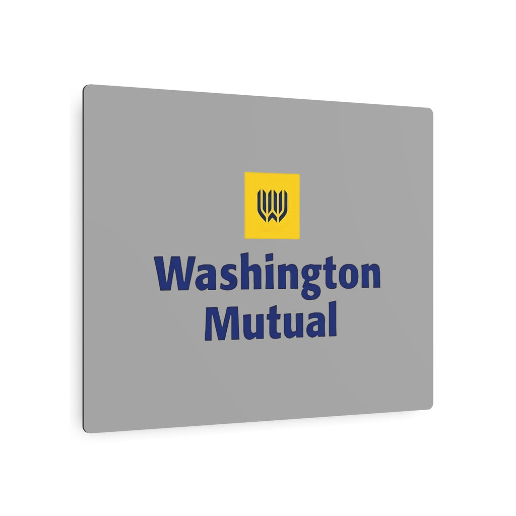 Washington Mutual Metal Sign
