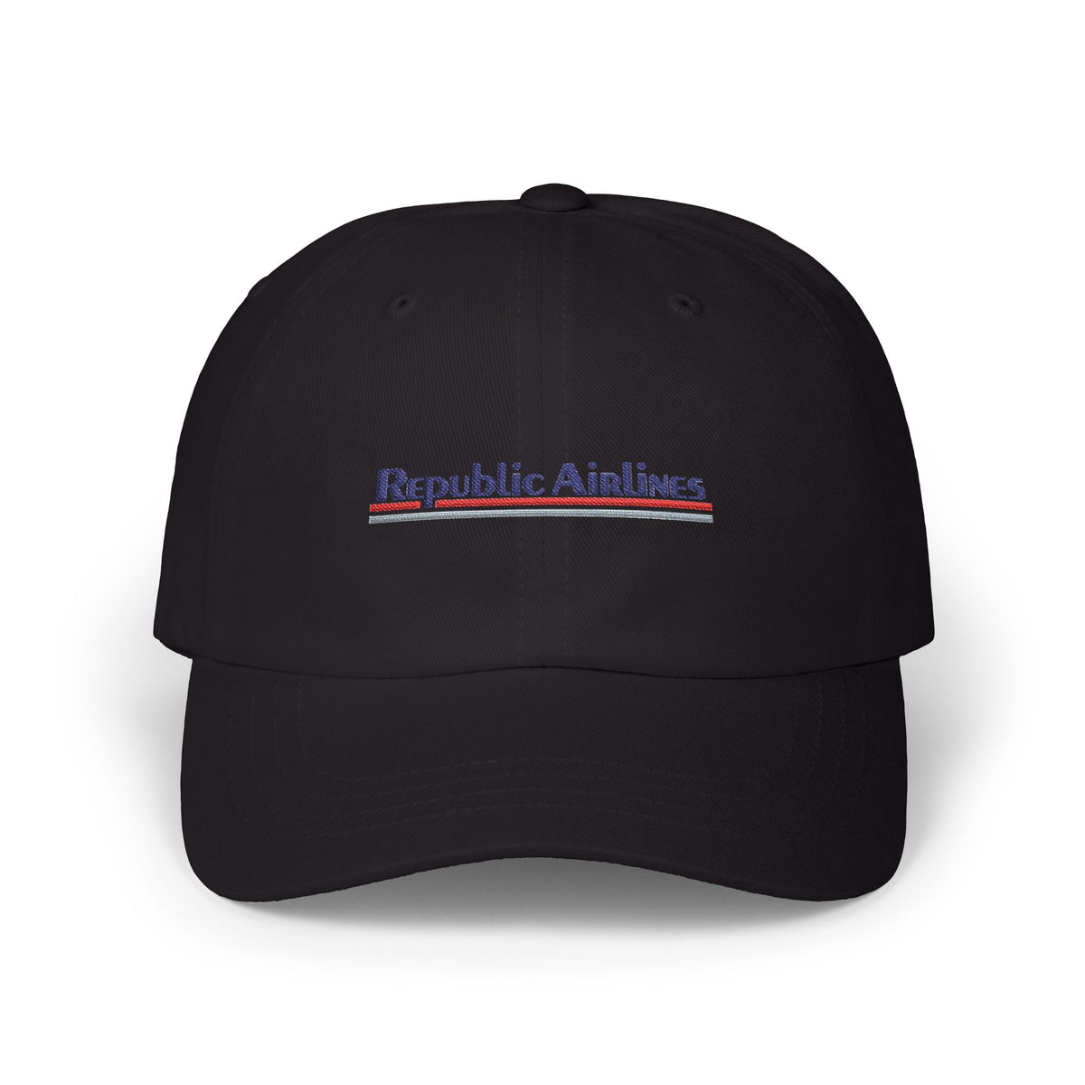 Republic Airlines Embroidered Dad Cap Hat