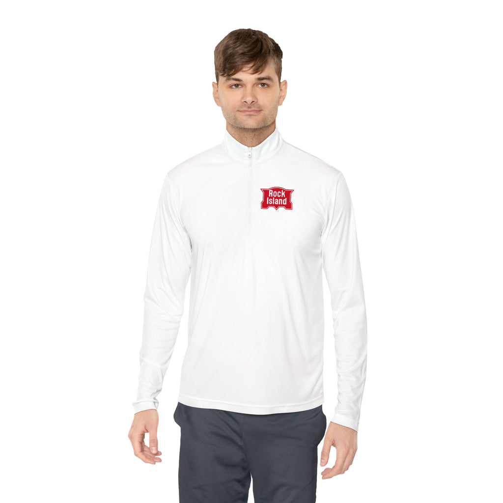 Chicago, Rock Island and Pacific Railroad Unisex Quarter Zip Pullover