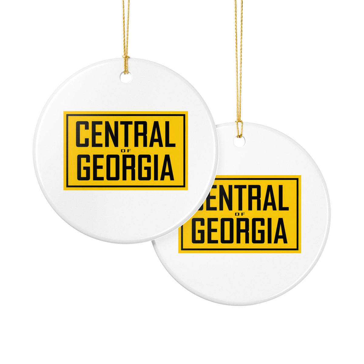 Central of Georgia Railway Ceramic Ornament