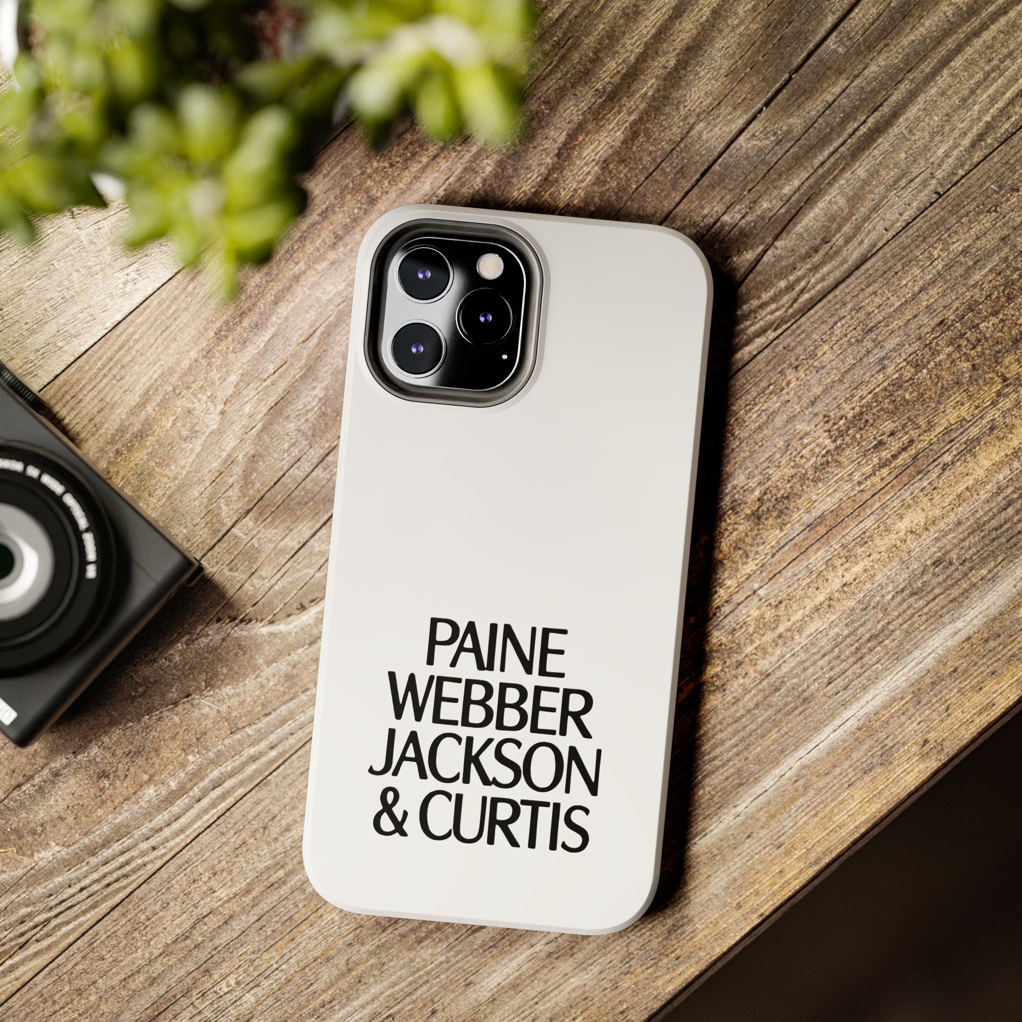 Paine Webber Jackson & Curtis Tough Phone Case