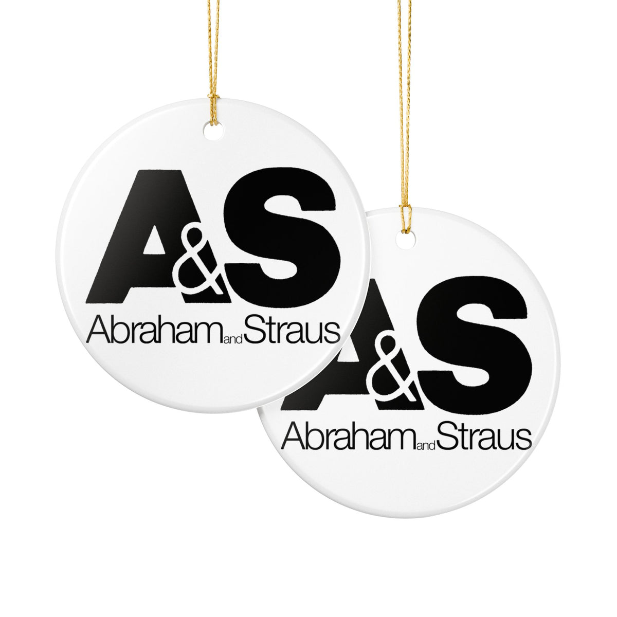 Abraham & Straus Ceramic Ornament