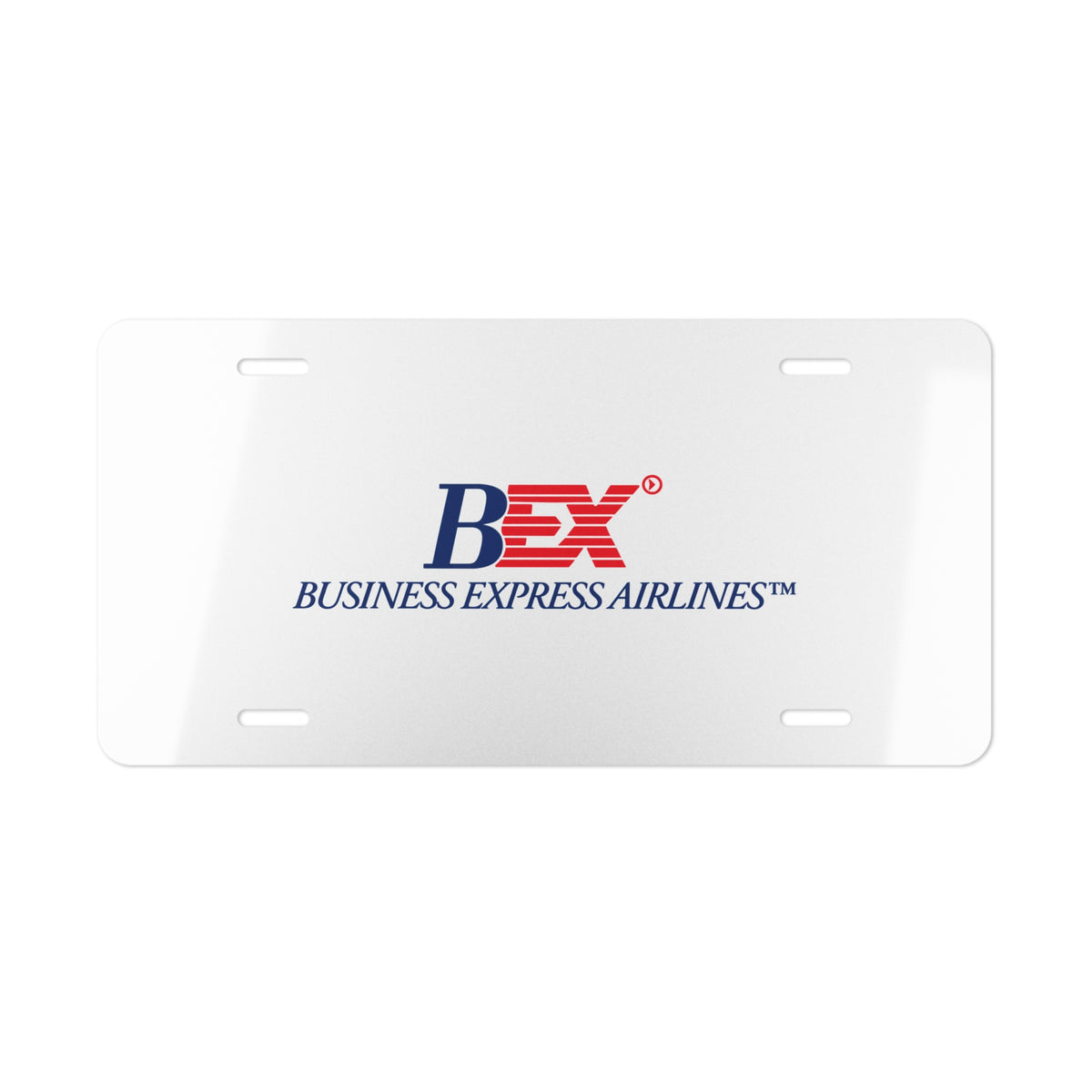 Business Express Airlines Vanity License Plate