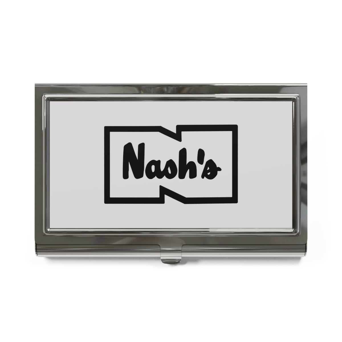 Nash's Metal Business Card Holder