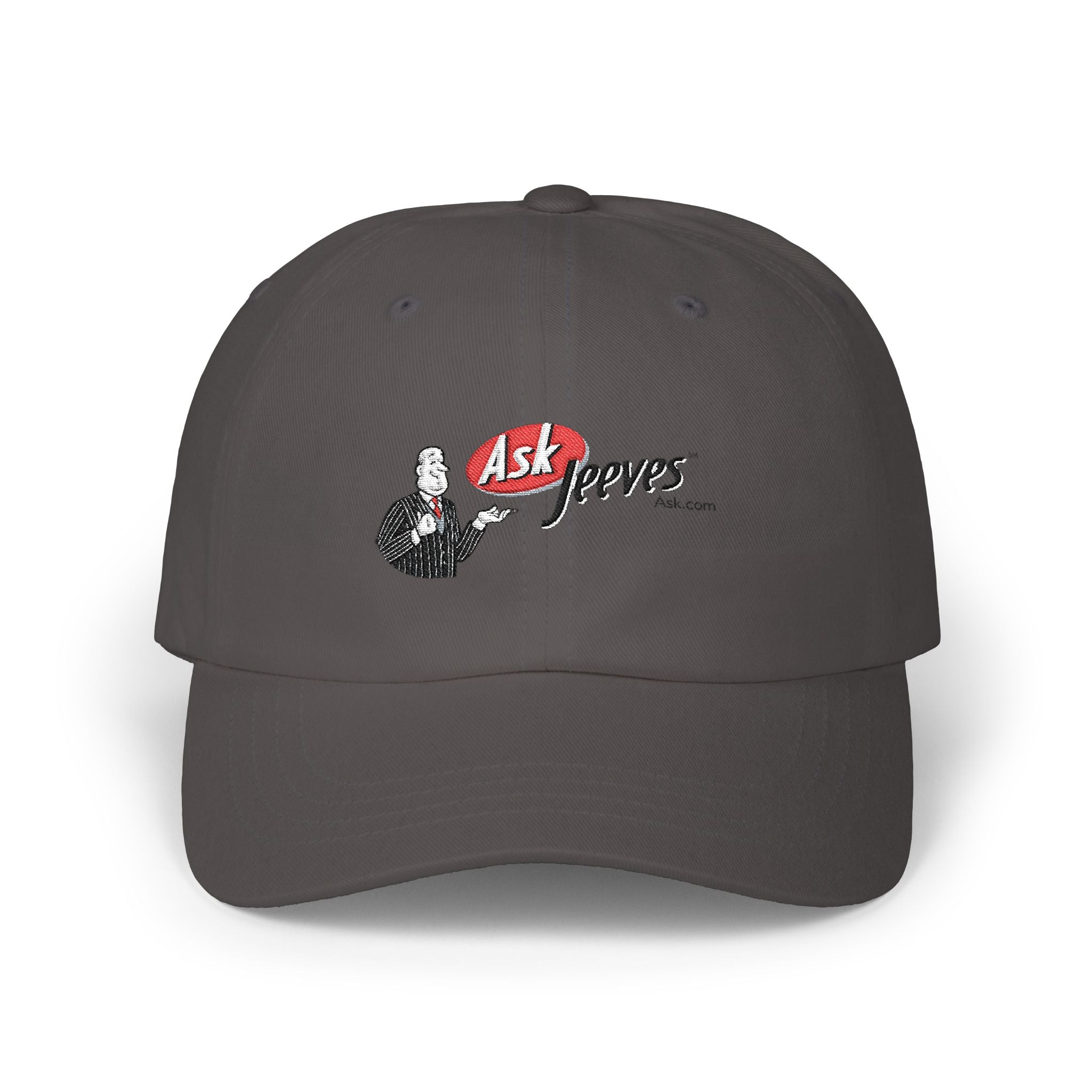 Ask Jeeves Embroidered Dad Cap Hat