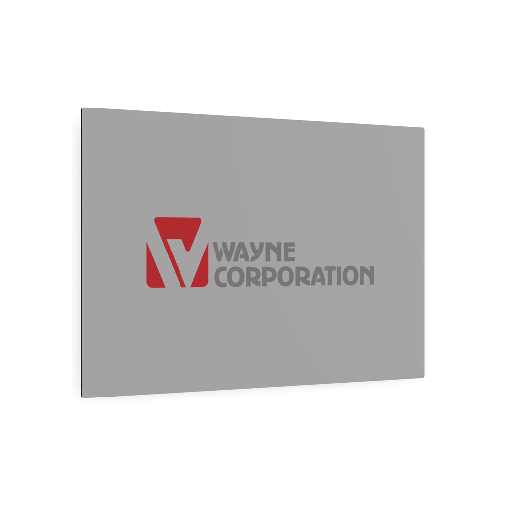 Wayne Corporation Metal Sign