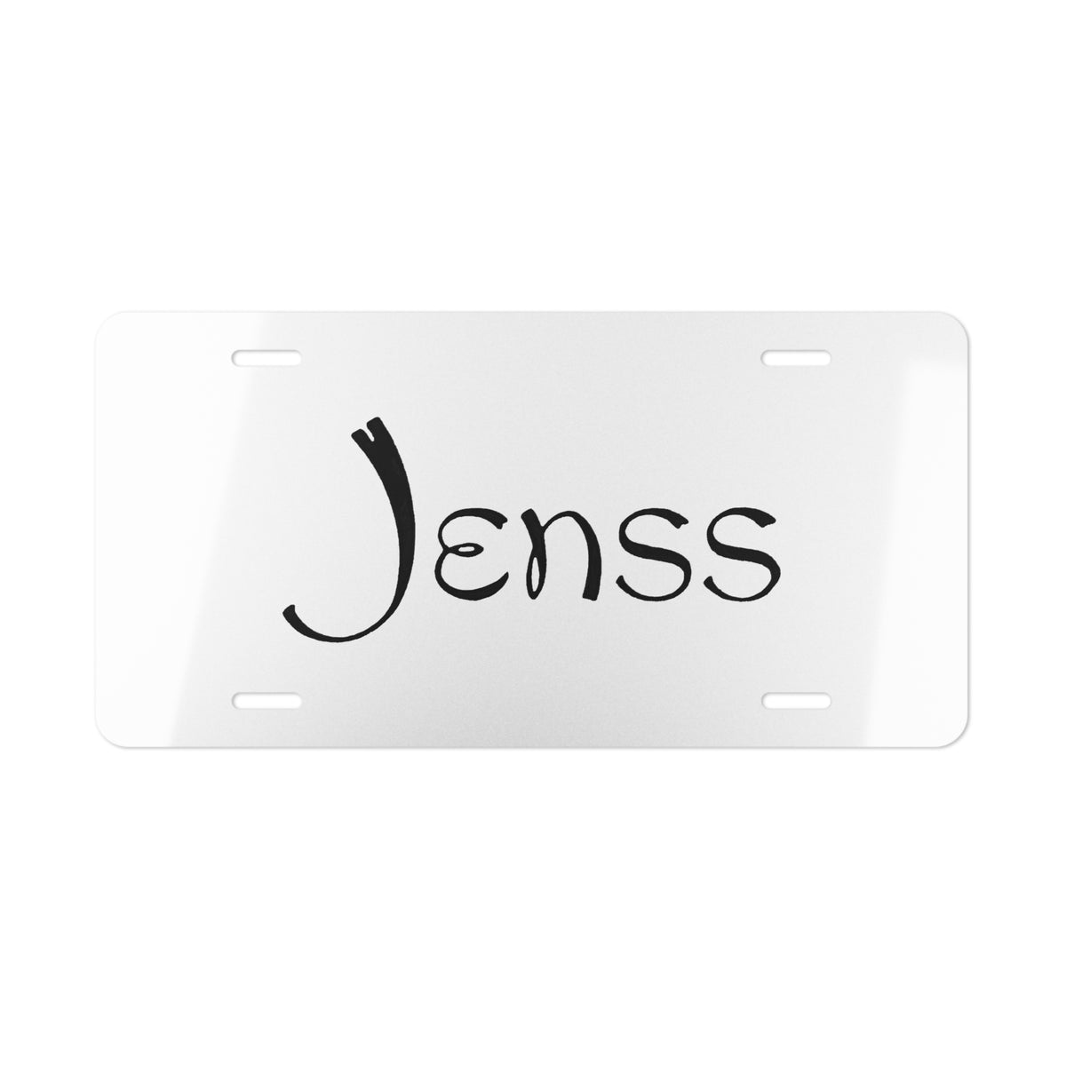Jenss Vanity License Plate