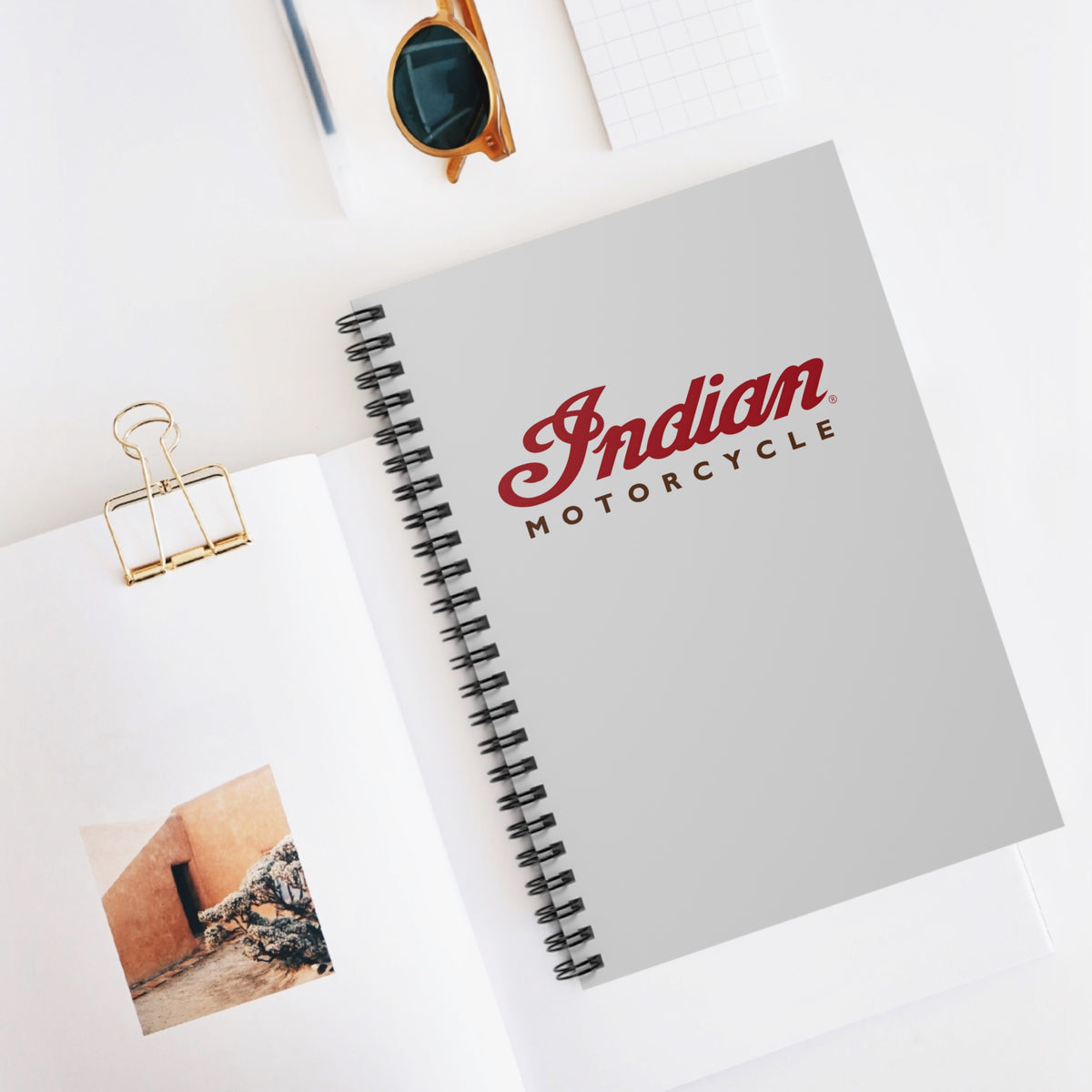 Indian Motorcycle Spiral Notebook