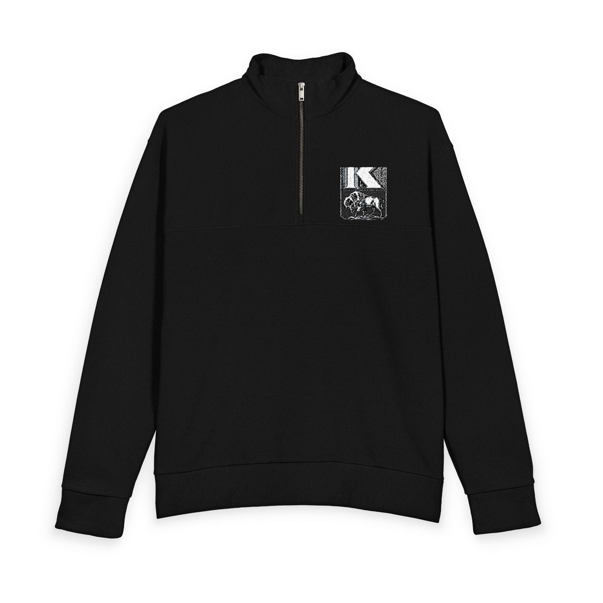 Kaiser Motors Heavy Knit Quarter-Zip Sweatshirt