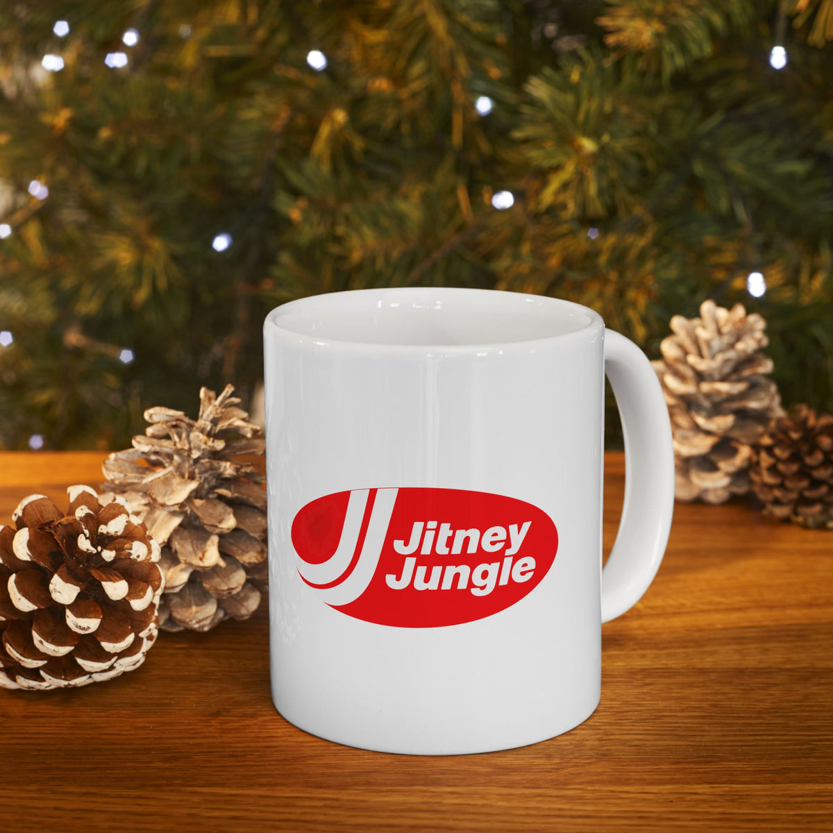 Jitney Jungle Ceramic Coffee Mug