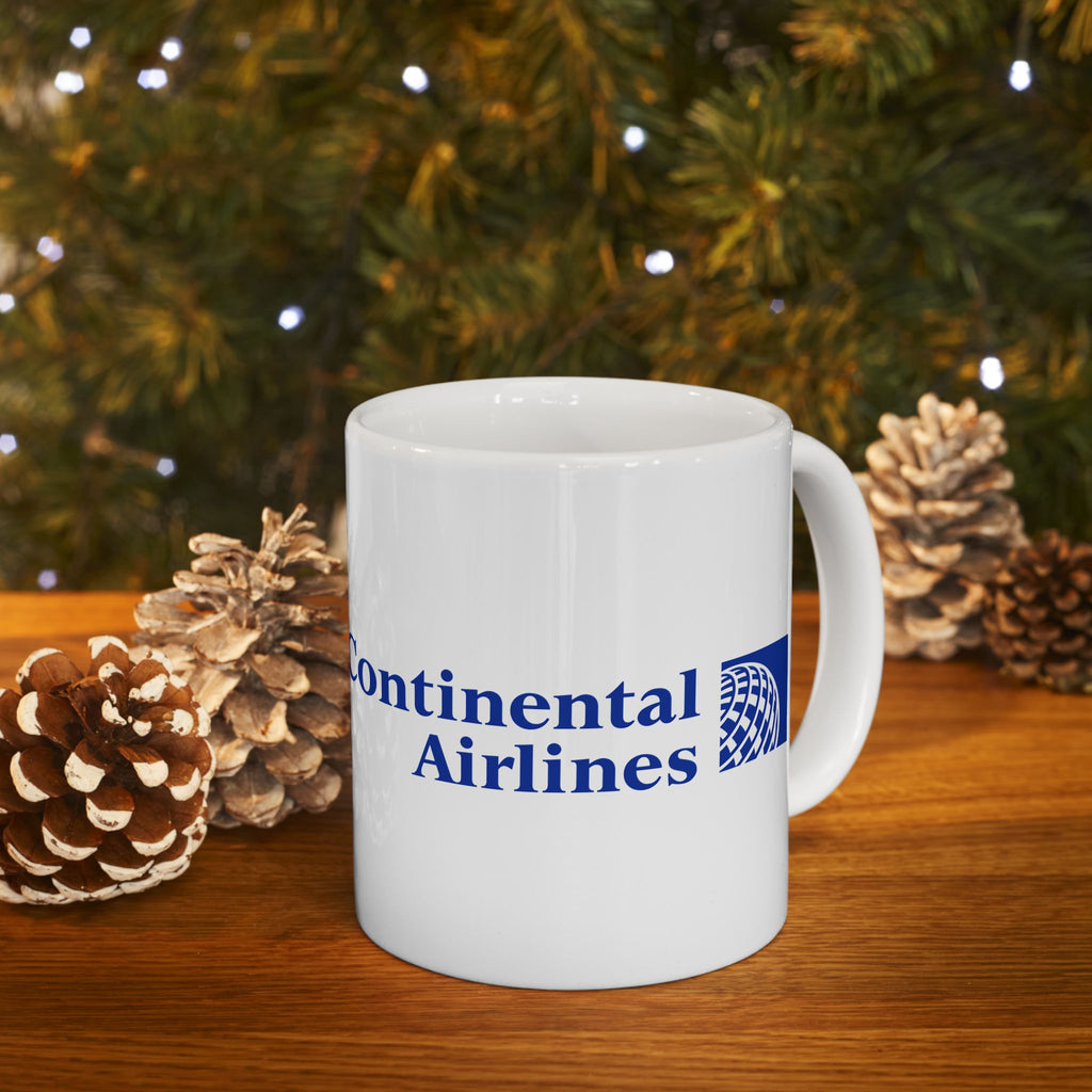 Continental Airlines Ceramic Coffee Mug