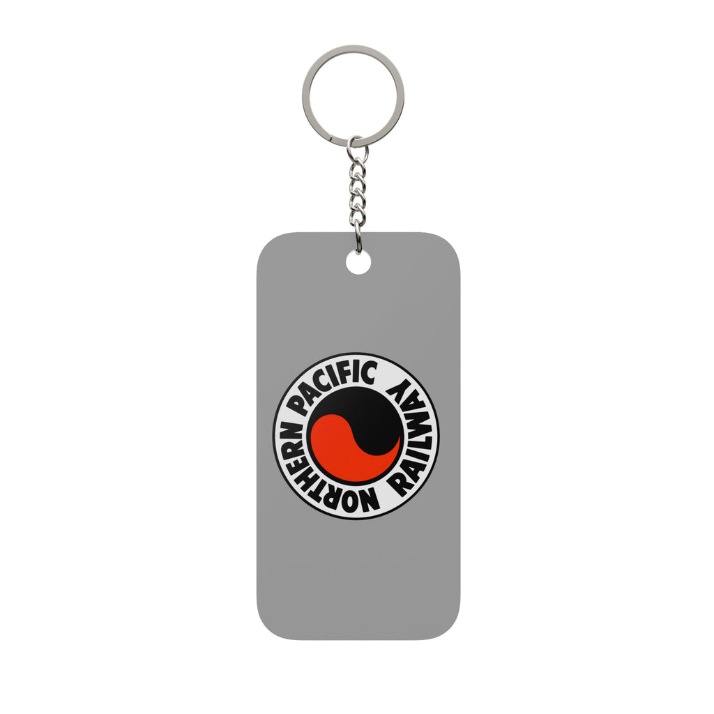 Northern Pacific Railway Double-Sided Keychain Charm