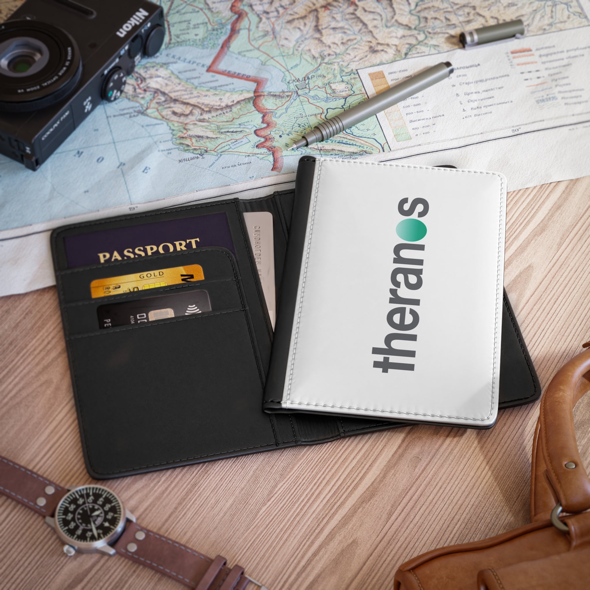 Theranos Inc. Passport Cover
