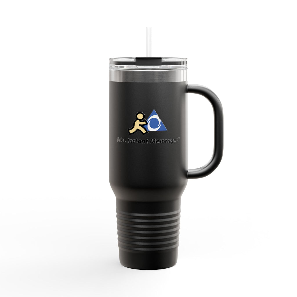 AOL Instant Messenger (AIM) 40oz Insulated Travel Mug Stainless Tumbler