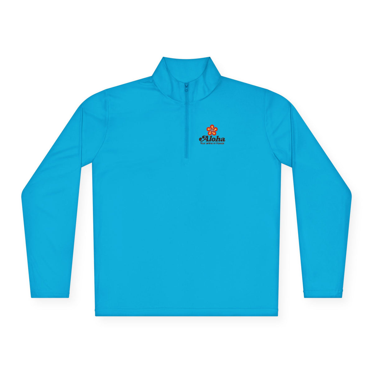 Aloha Airlines Unisex Quarter Zip Pullover