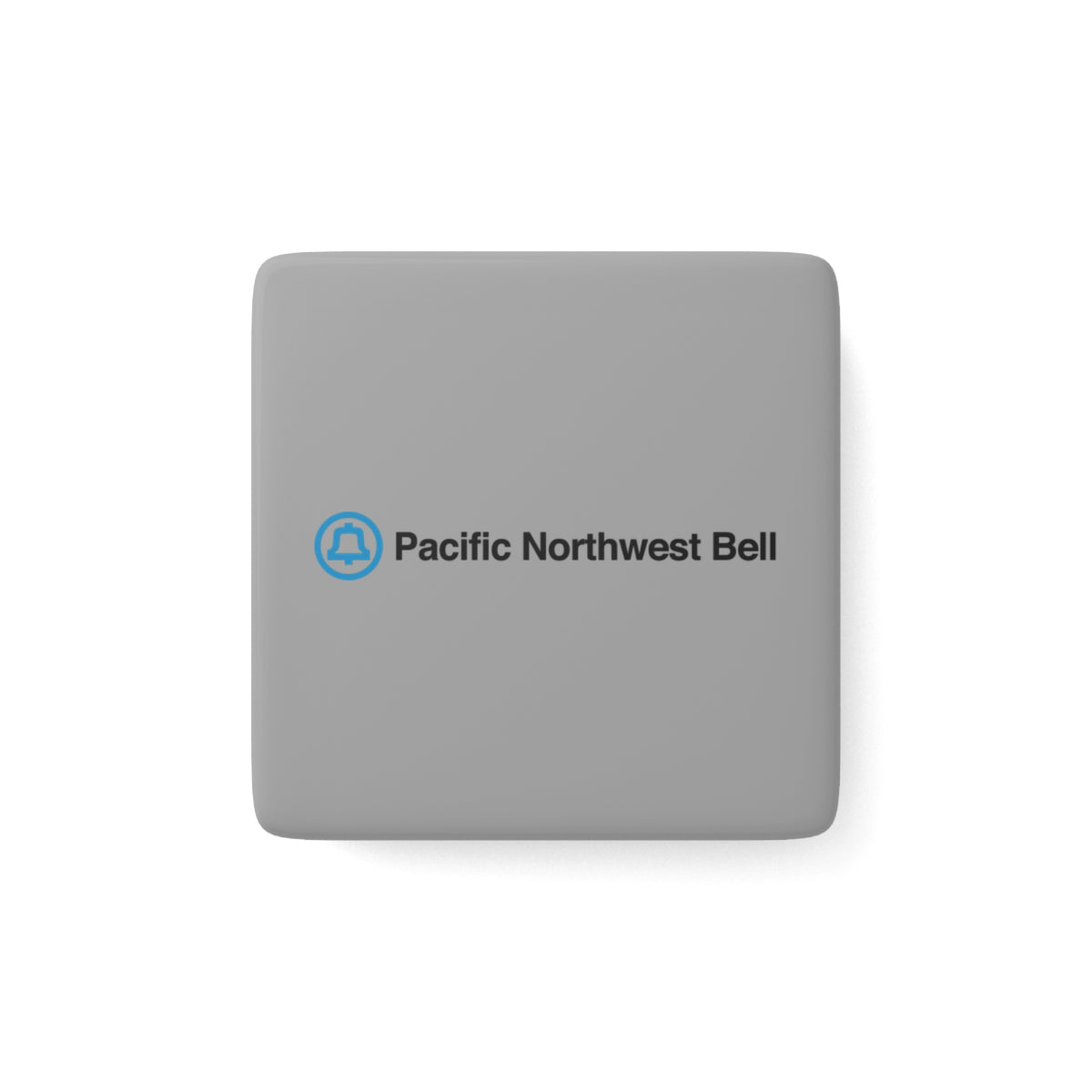 Pacific Northwest Bell Square Porcelain Fridge Magnet