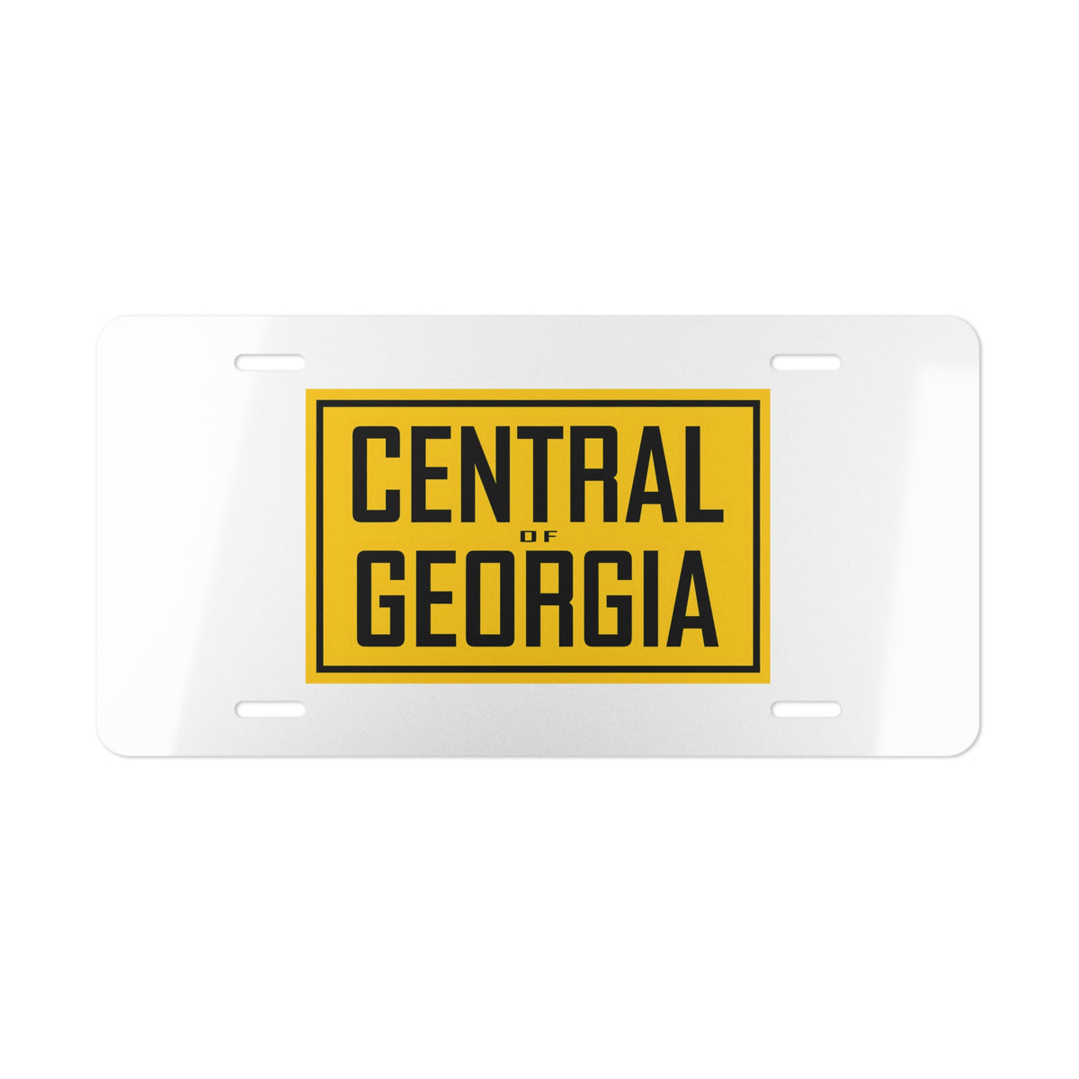 Central of Georgia Railway Vanity License Plate