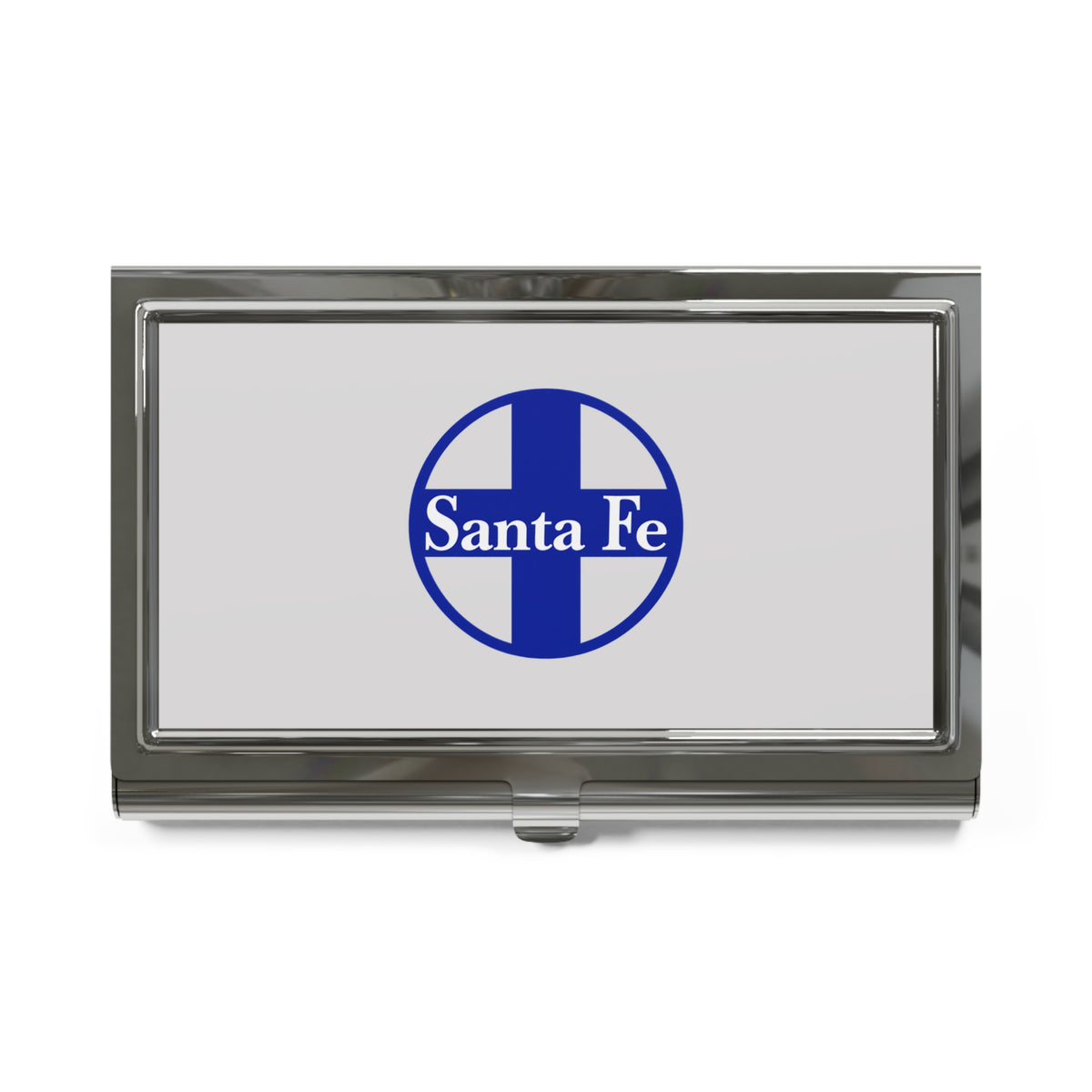 Atchison Topeka and Santa Fe Railway Metal Business Card Holder