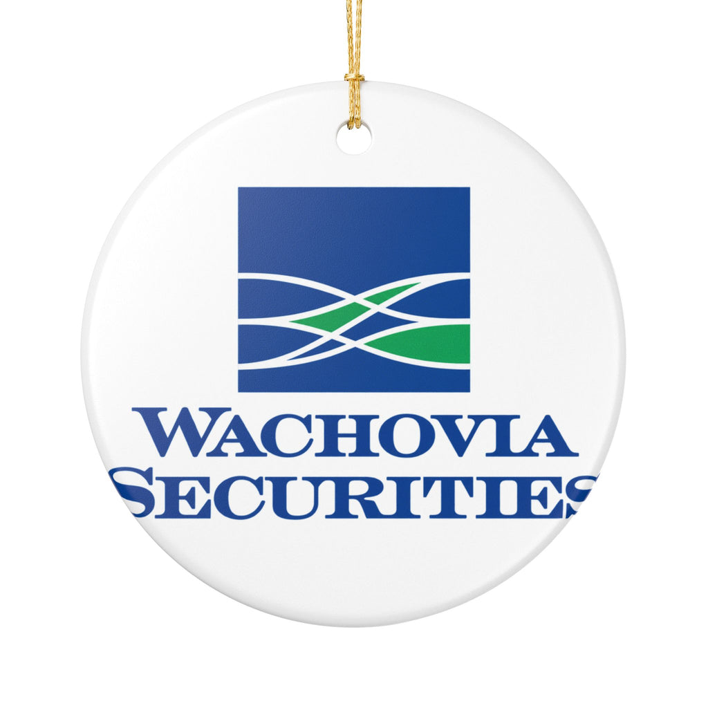 Wachovia Securities Ceramic Ornament