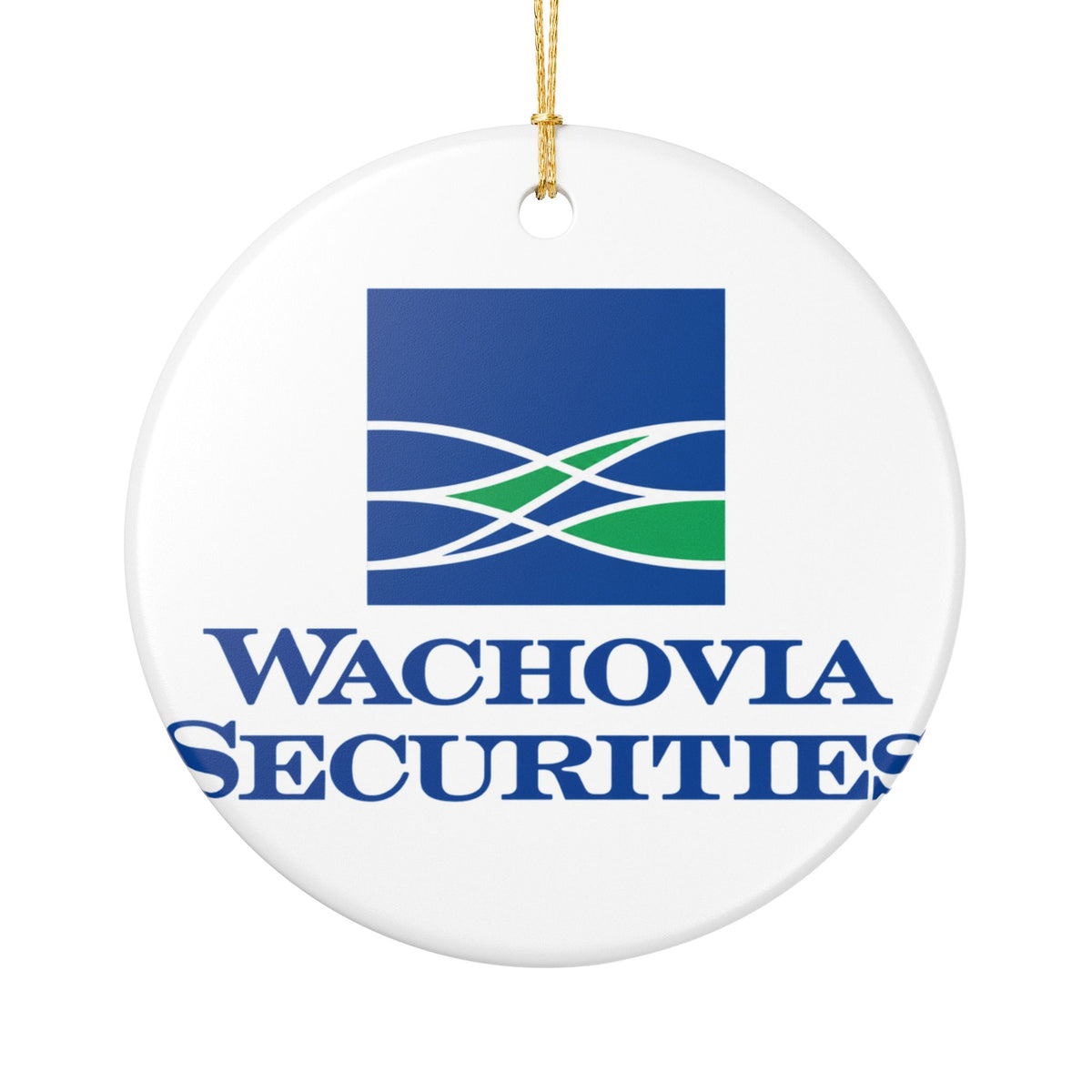 Wachovia Securities Ceramic Ornament