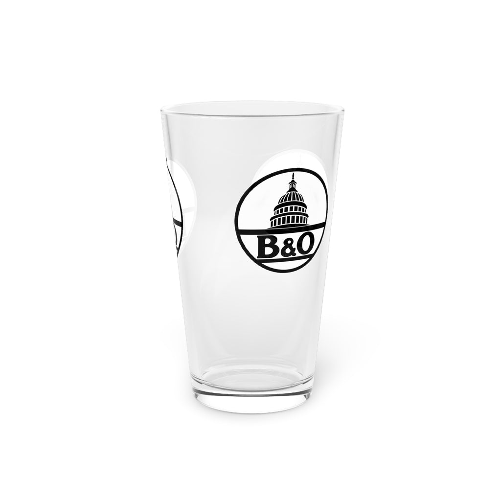 Baltimore and Ohio Railroad 16oz Pint Glass