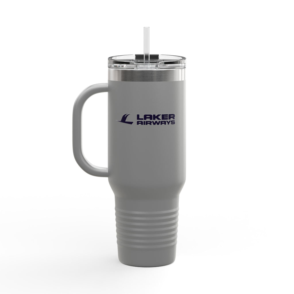 Laker Airways 40oz Insulated Travel Mug Stainless Tumbler