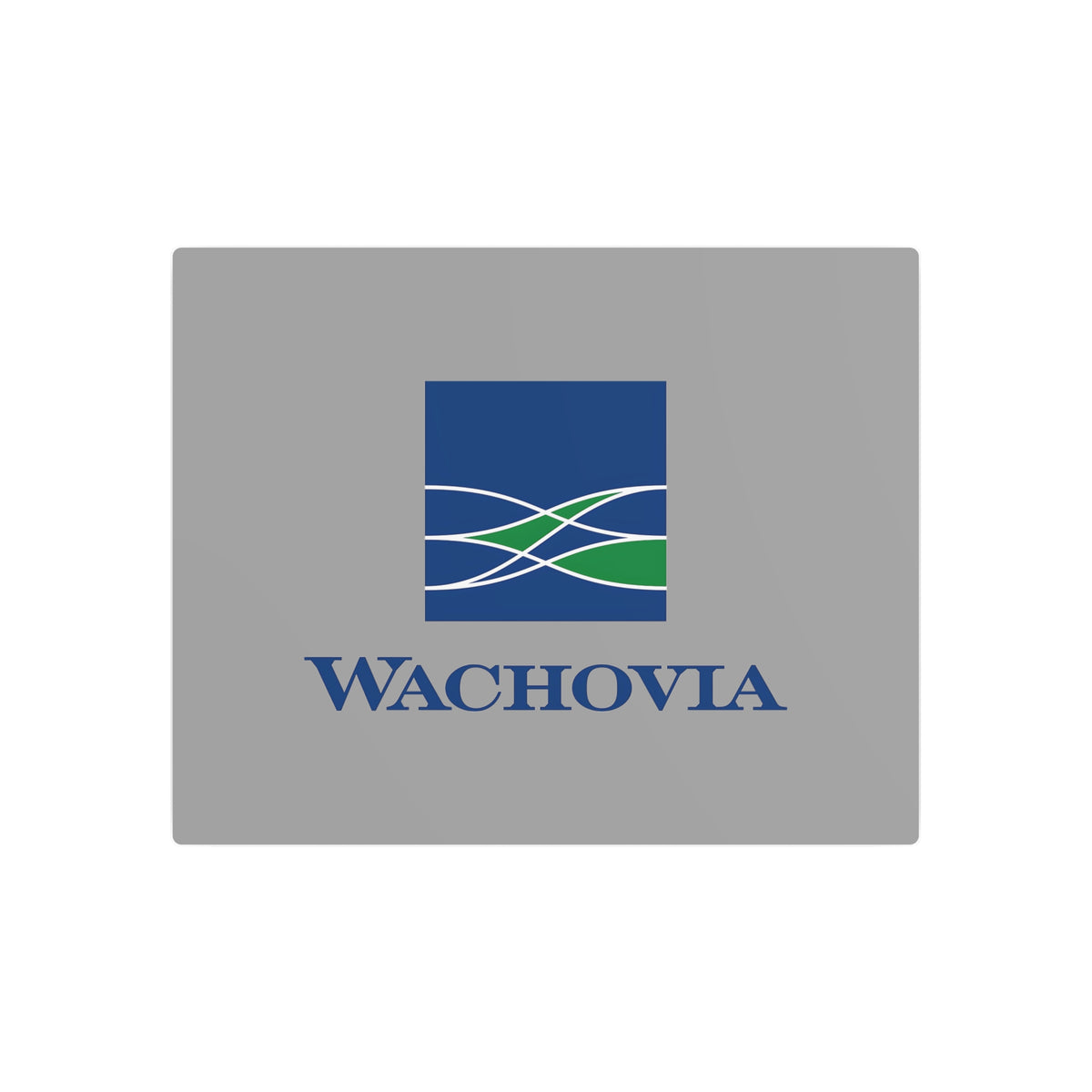 Wachovia Metal Sign