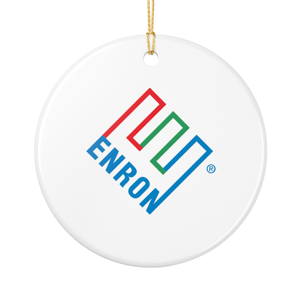 Enron Ceramic Ornament