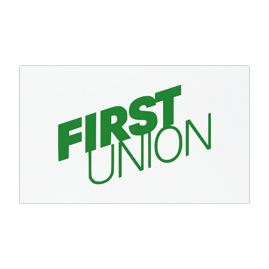 First Union Car Magnet