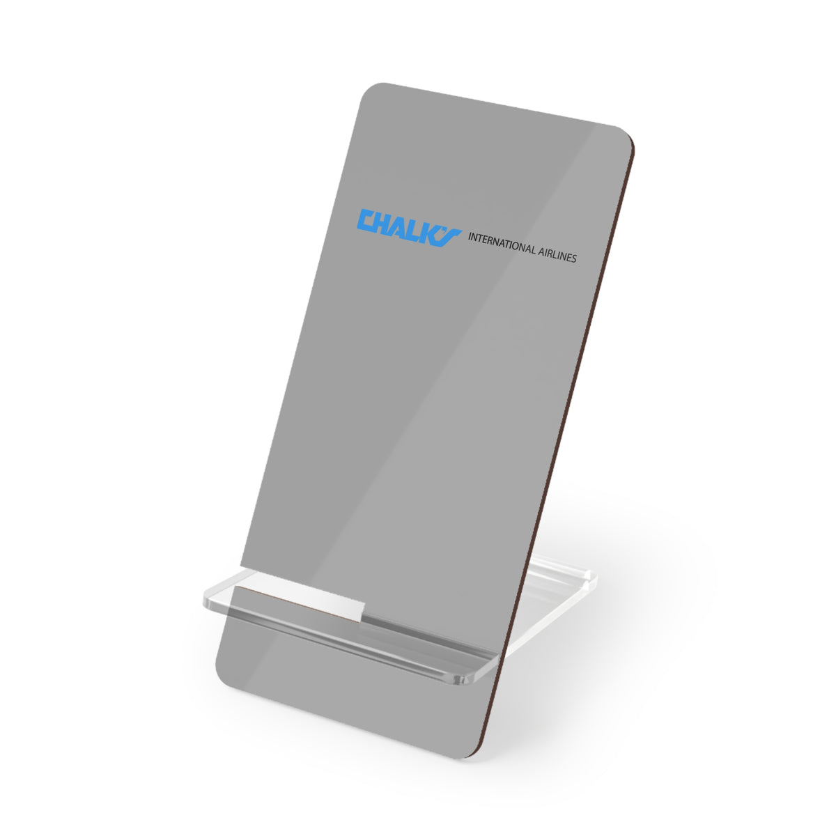 Chalk's International Airlines Foldable Mobile Phone Display Stand