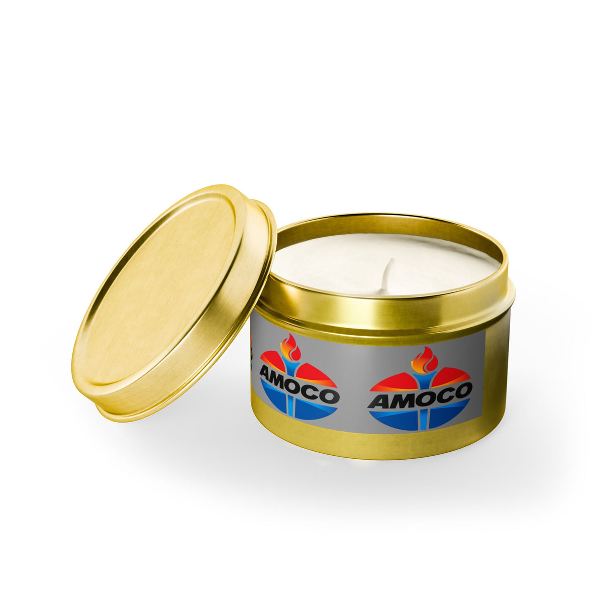 Amoco Tin Candle